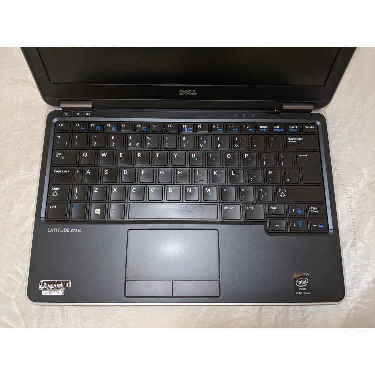 Refurbished Dell Latitude E7240 Core i5-4300U 4GB 128GB 12.6 Inch Windows 10 Laptop