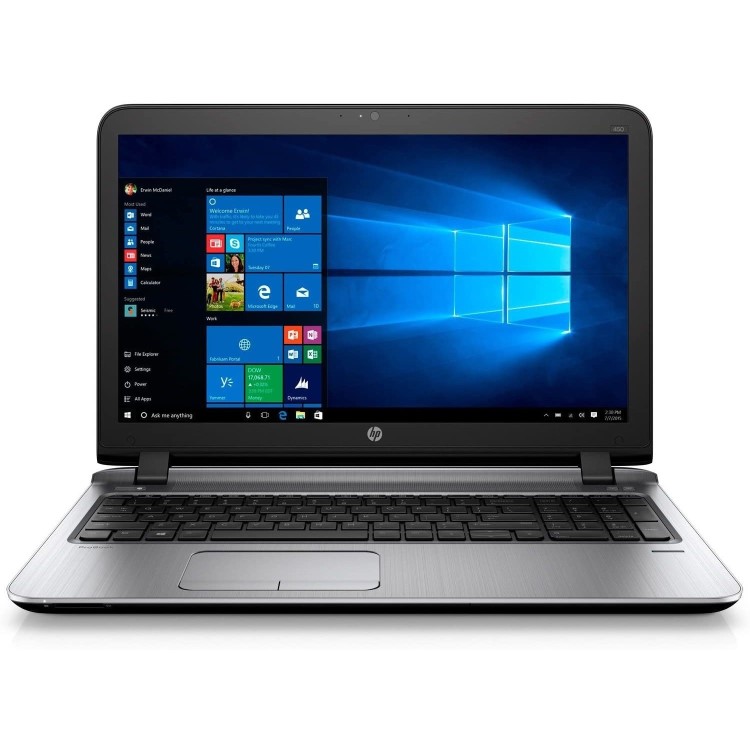 Refurbished HP ProBook 450 G3 Core i5-6200U 4GB 500GB 15.6 Inch Windows 10 Laptop
