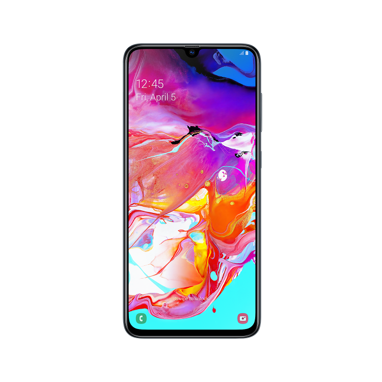 Grade A3 Samsung Galaxy A70 Black 6.7" 128GB 4G Dual SIM Unlocked & SIM Free