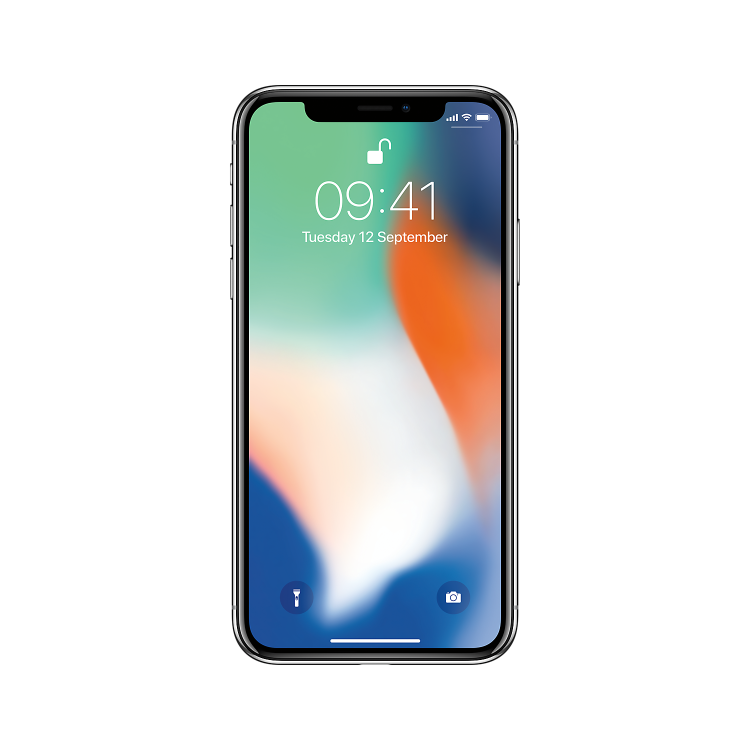 Grade A3 Apple iPhone X Silver 5.8" 64GB 4G Unlocked & SIM Free