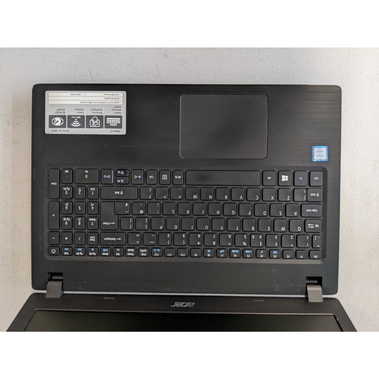 Refurbished Acer Aspire A315-51 Core i3-7020U 12GB 120GB 15.6 Inch Windows 10 Laptop