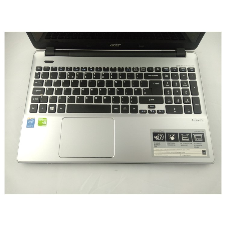 Refurbished Acer Aspire V3-572PG Core i5-4210U 8GB RAM 240GB SSD 15.6 Inch Windows 10 Laptop