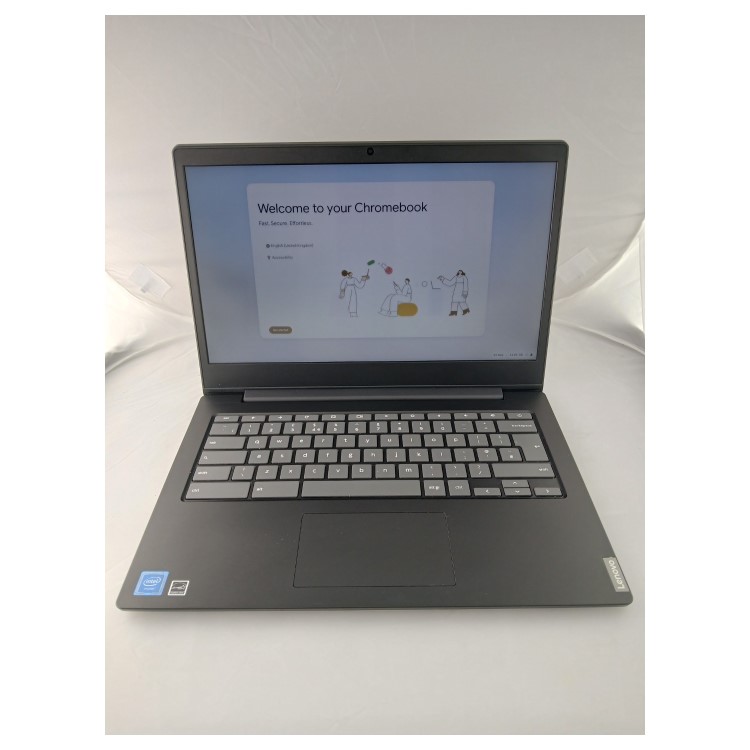 Refurbished Lenovo S340-14 Intel Celeron N4000 4GB RAM 64GB SSD 14 Inch Chromebook