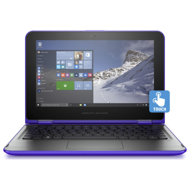 Refurbished HP Pavilion X360 Intel Celeron N3050 4GB RAM 500GB SSD 11.6 Inch Windows 10 Convertible Laptop