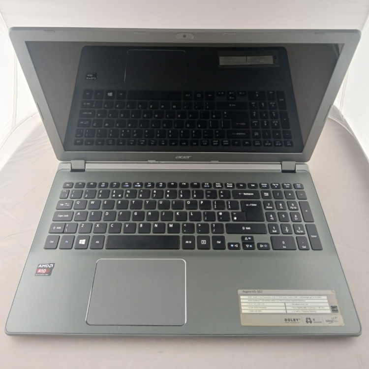 Refurbished Acer Aspire V5-552 AMD A10-5757M 6GB RAM 1TB SSD 15.6 Inch Windows 10 Laptop