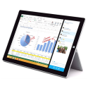 TR/80002589382 Refurbished Microsoft Surface Pro 3 Core i3-4020Y 4GB RAM 64GB SSD 12 Inch Windows 10 Laptop