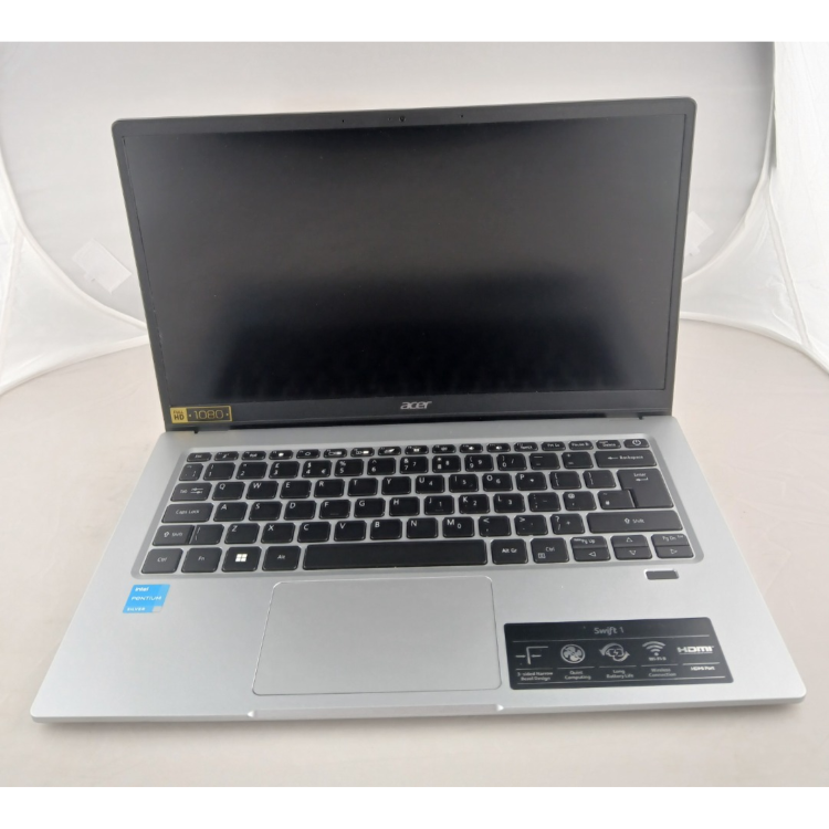 Refurbished Acer Swift SF114-34 Intel Pentium Silver N6000 4GB RAM 128GB SSD 14 Inch Windows 11 Laptop