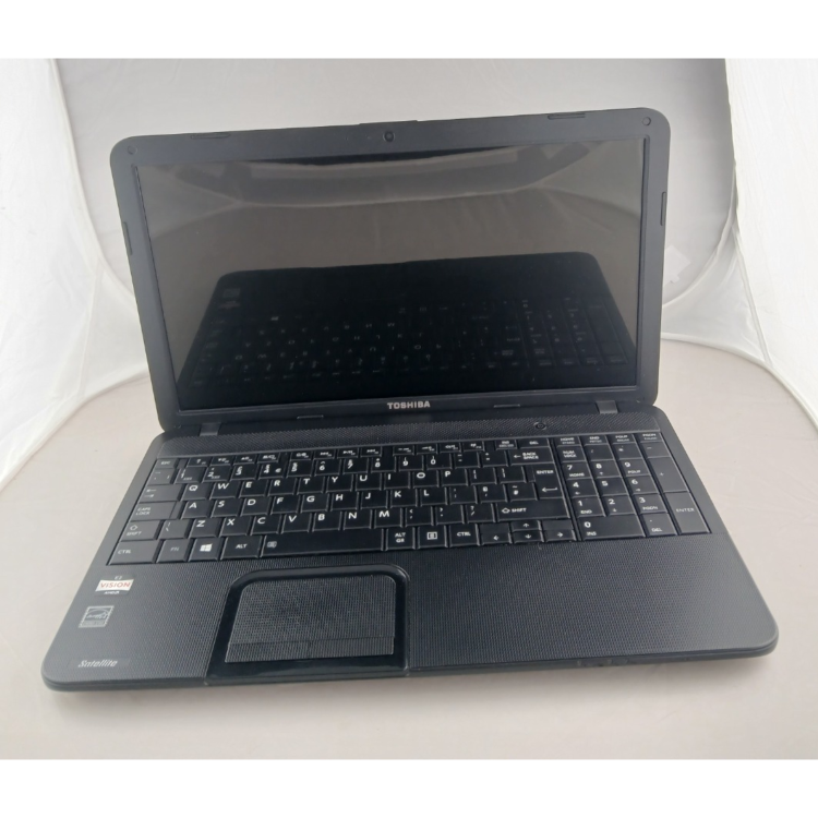 Refurbished TOSHIBA Satellite C850D-12L AMD E2-1800 8GB RAM 750GB HDD 15.6 Inch Windows 11 Laptop