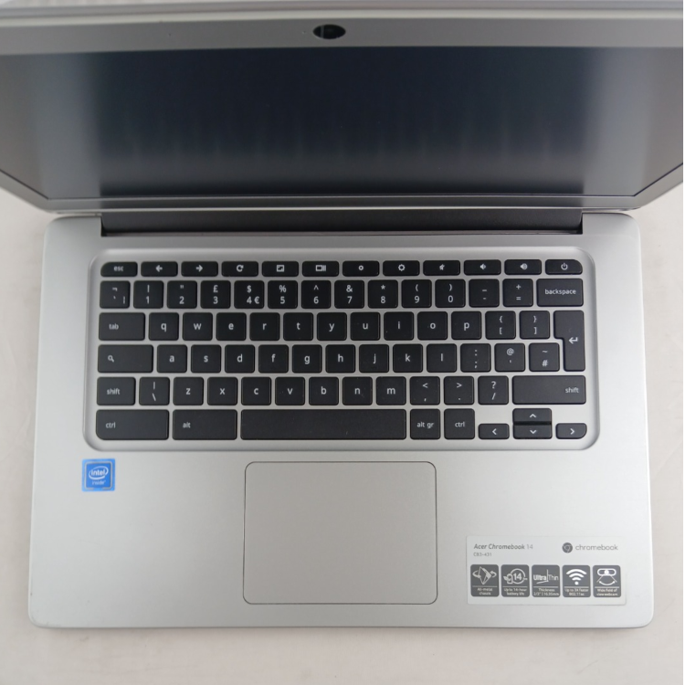 Refurbished Acer N16P1 Intel Celeron N3060 2GB RAM 32GB SSD 14 Inch Chromebook