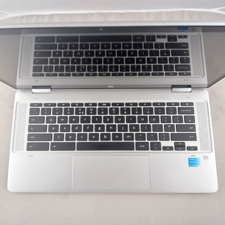 Refurbished HP x360 14b-cb0002na Intel Pentium Silver N6000 4GB RAM 64GB SSD 14 Inch Chromebook
