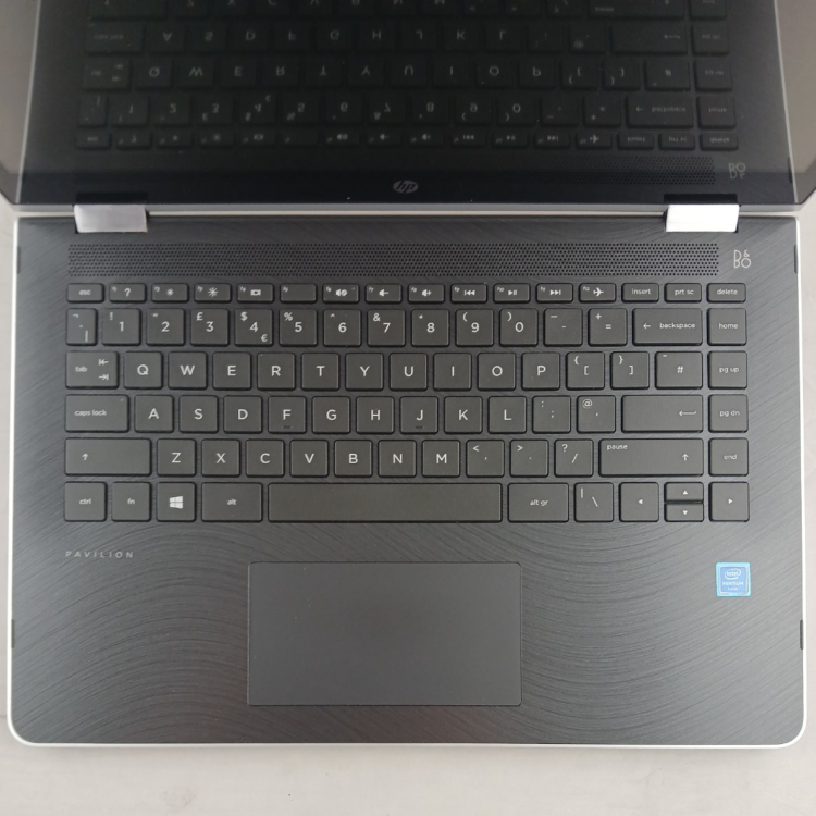 Refurbished HP Pavilion X360 14-BA0XX Intel Pentium 4415U 4GB RAM 128GB SSD 14 Inch Windows 11 Touchscreen Convertible Laptop
