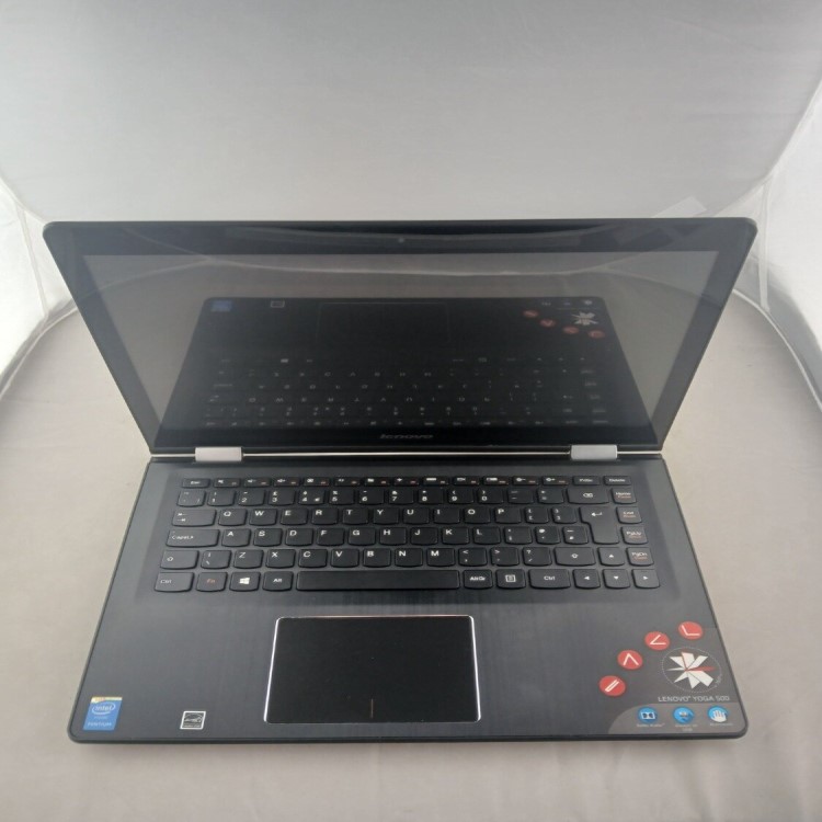 Refurbished Lenovo Yoga 500-14IBD Intel Pentium 3825U 4GB RAM 1TB HDD 14 Inch Windows 11 Touchscreen Convertible Laptop