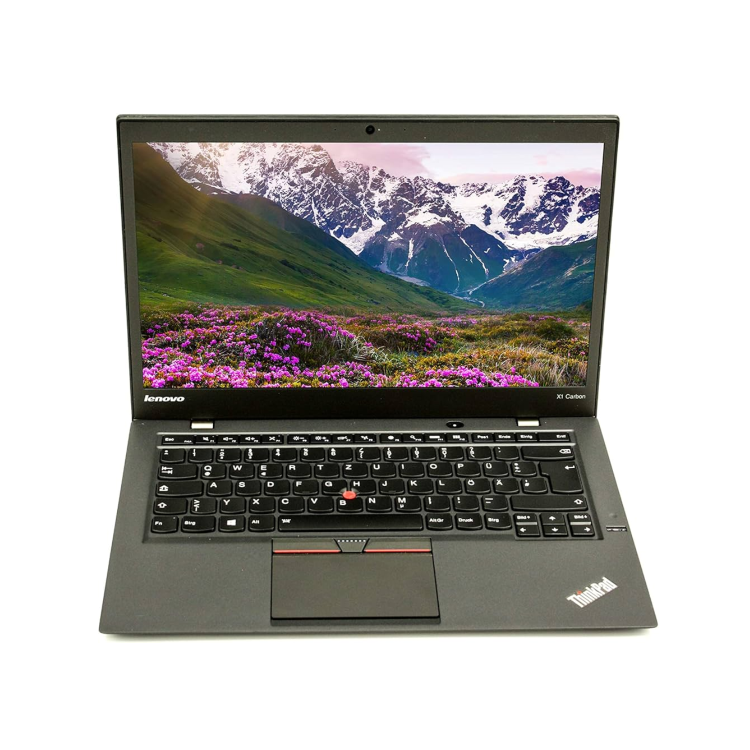 Refurbished Lenovo ThinkPad X1 Carbon Core i7-5600U 8GB 256GB 14 Inch Windows 10 Laptop