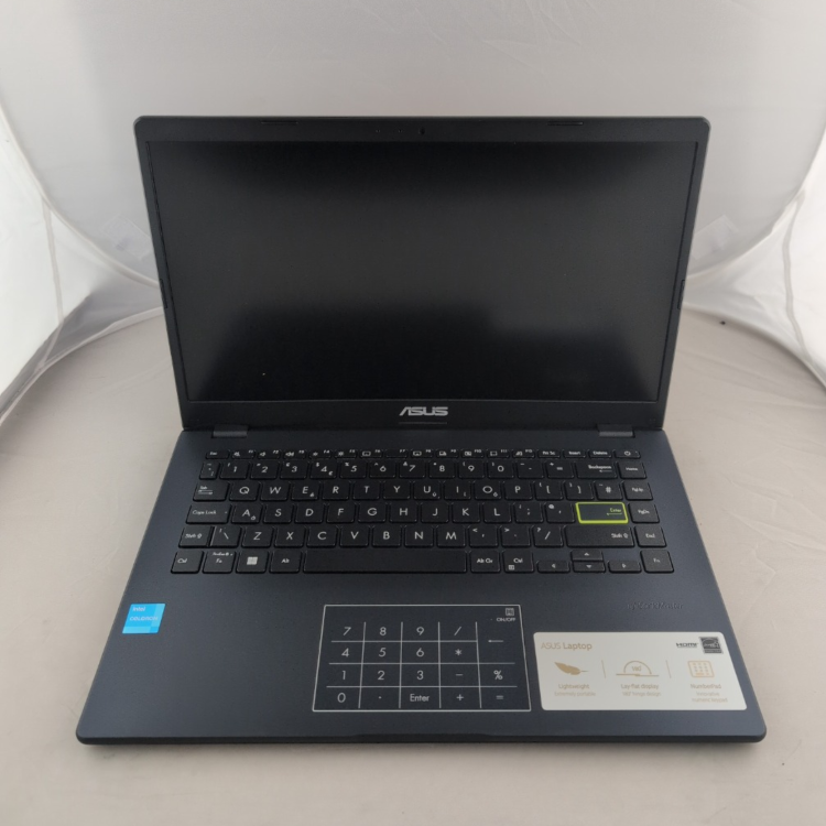 Refurbished ASUS Vivobook E410KA Intel Celeron N4500 4GB RAM 128GB eMMC 14 Inch Windows 11 Laptop