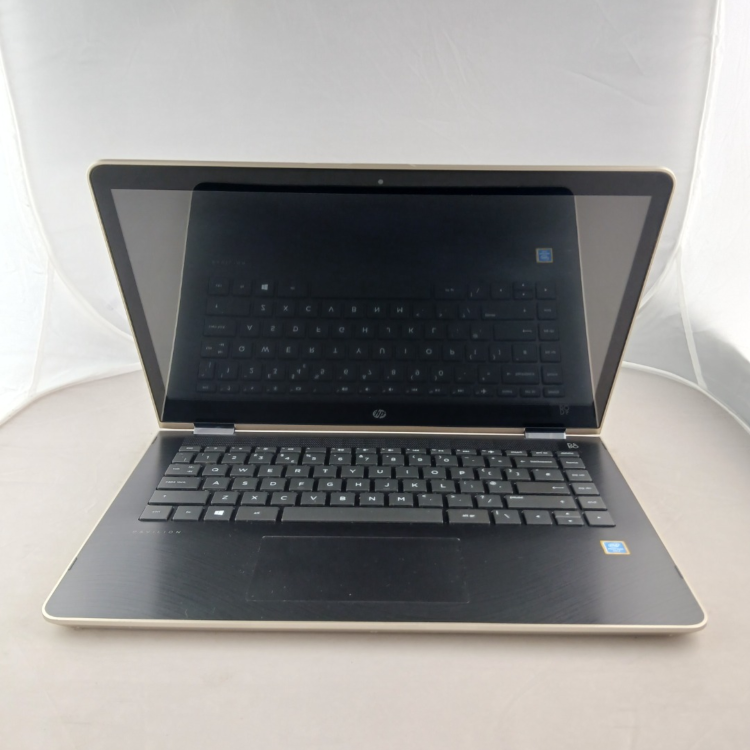 Refurbished HP Pavilion X360 14-BA0XX Intel Pentium 4415U 4GB RAM 128GB SSD 14 Inch Windows 11 Touchscreen Convertible Laptop