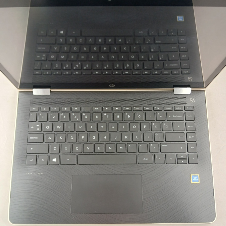 Refurbished HP Pavilion X360 14-BA0XX Intel Pentium 4415U 4GB RAM 128GB SSD 14 Inch Windows 11 Touchscreen Convertible Laptop