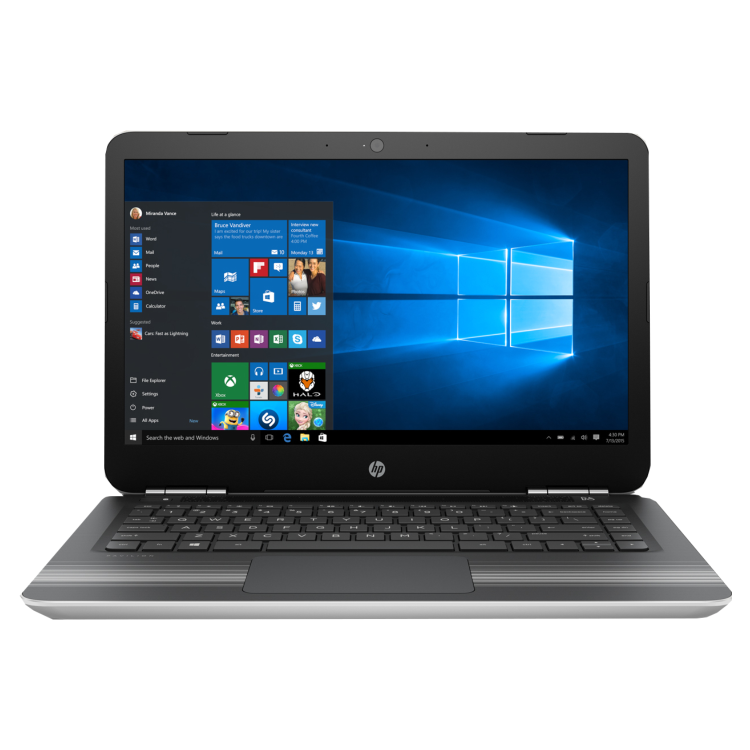 Refurbished HP Pavilion Core i3-7100U 8GB RAM 128GB SSD 14 Inch Windows 11 Laptop