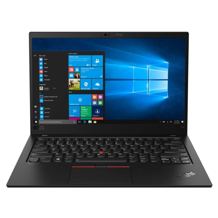 Refurbished Lenovo ThinkPad X1 Carbon 7th Gen Core i7-8565U 16GB RAM 512GB SSD 14 Inch Windows 11 Home Laptop