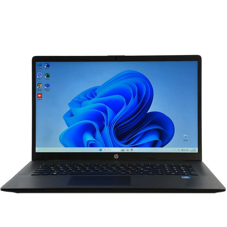 Refurbished HP 17-CN0XXX Intel Pentium Gold 7505 4GB RAM 128GB SSD 17.3 Inch Windows 10 Laptop