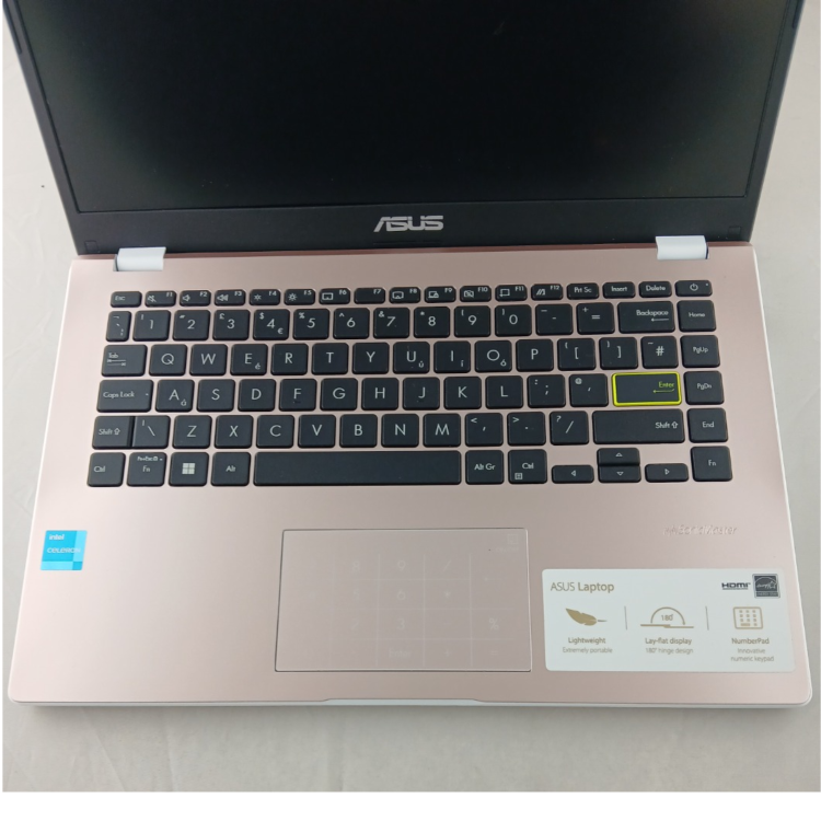 Refurbished ASUS Vivobook E410KA Intel Celeron N4500 4GB RAM 64GB SSD 14 Inch Windows 10 Laptop
