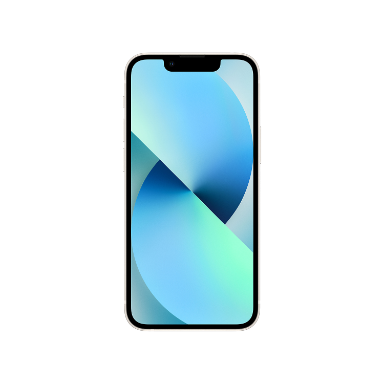 Refurbished Apple iPhone 13 Starlight 6.1" 128GB 5G Unlocked & SIM Free Smartphone