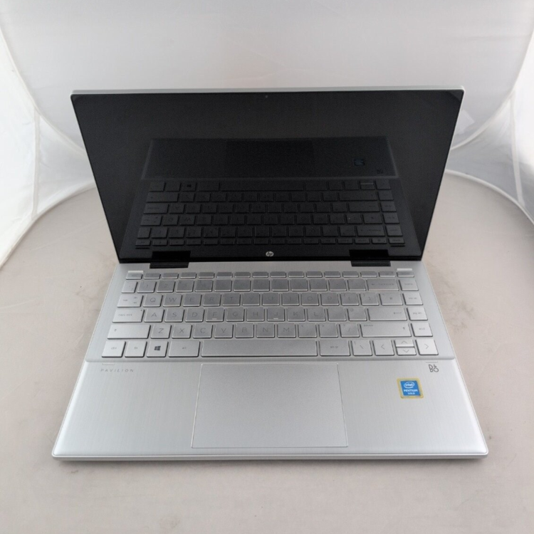 Refurbished HP Pavilion X360 14-DY0XXX Intel Pentium Gold 7505 4GB RAM 128GB SSD 14 Inch Windows 11 Touchscreen Convertible Laptop