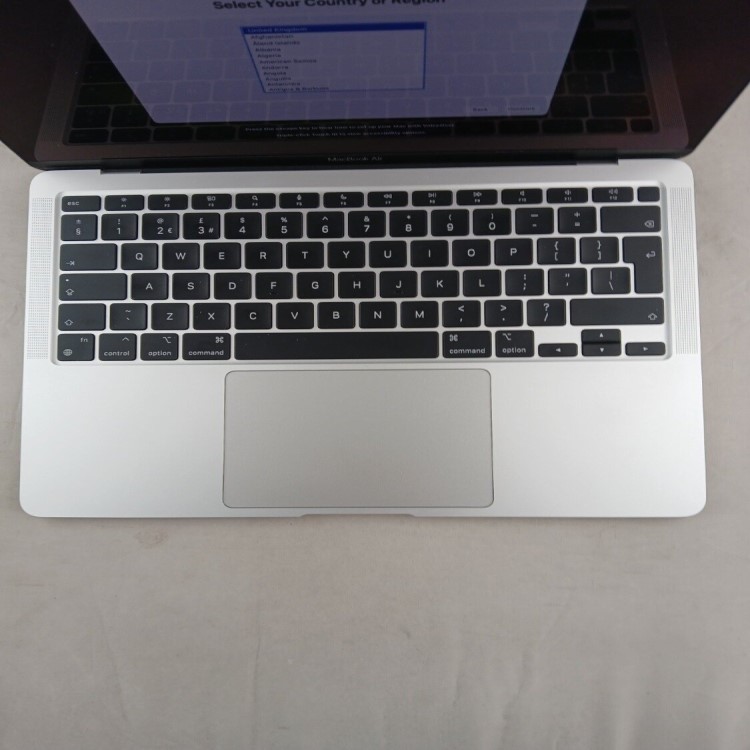 Refurbished Apple MacBook Air 13 Inch M1 8GB RAM 256GB SSD 2020 macOS Sequoia