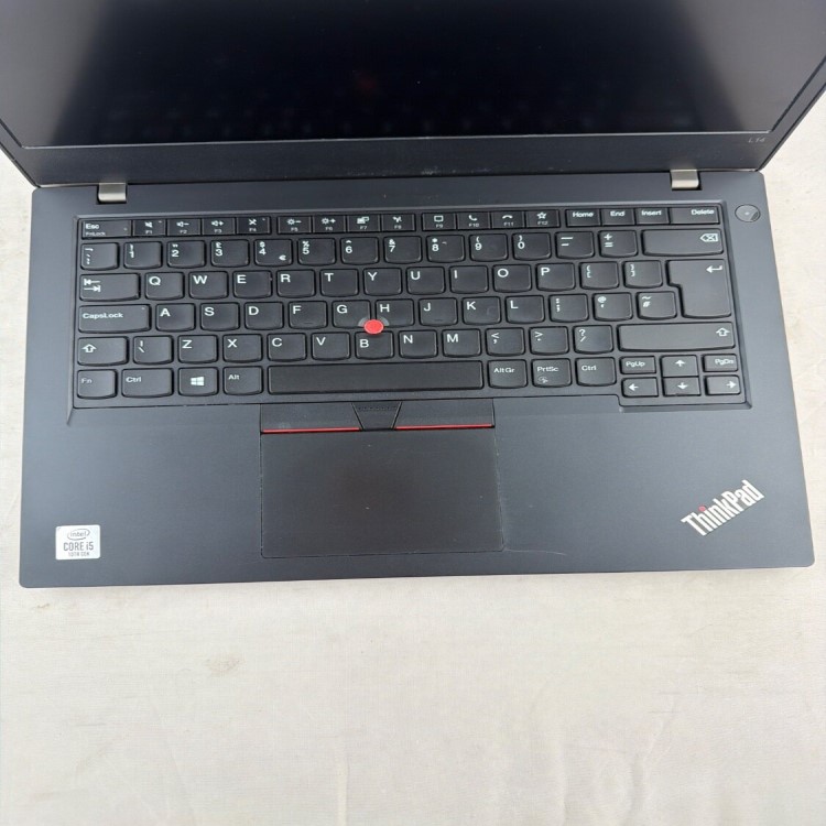 Refurbished Lenovo ThinkPad L14 Gen 1 Core i5-10210U 8GB RAM 256GB SSD 14 Inch Windows 11 Home Laptop
