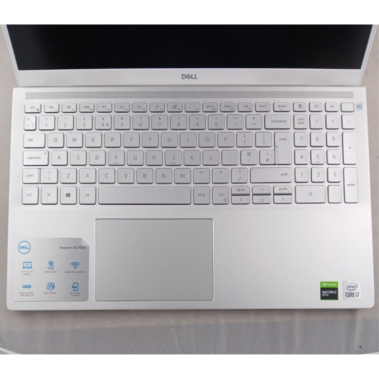Refurbished Dell Inspiron 7501 Core i7-10750H 16GB RAM 1TB SSD 15.6 Inch Windows 11 Home Laptop