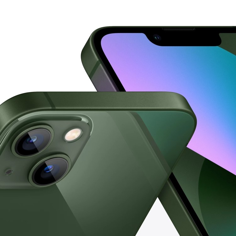 Refurbished Apple iPhone 13 Green 6.1" 128GB 5G Unlolcked & SIM Free Smartphone