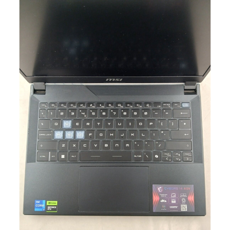 Refurbished MSI Cyborg 14 A13VF Core i7-13620H 16GB RAM 512GB SSD RTX 4060 14 Inch Windows 11 Home Gaming Laptop
