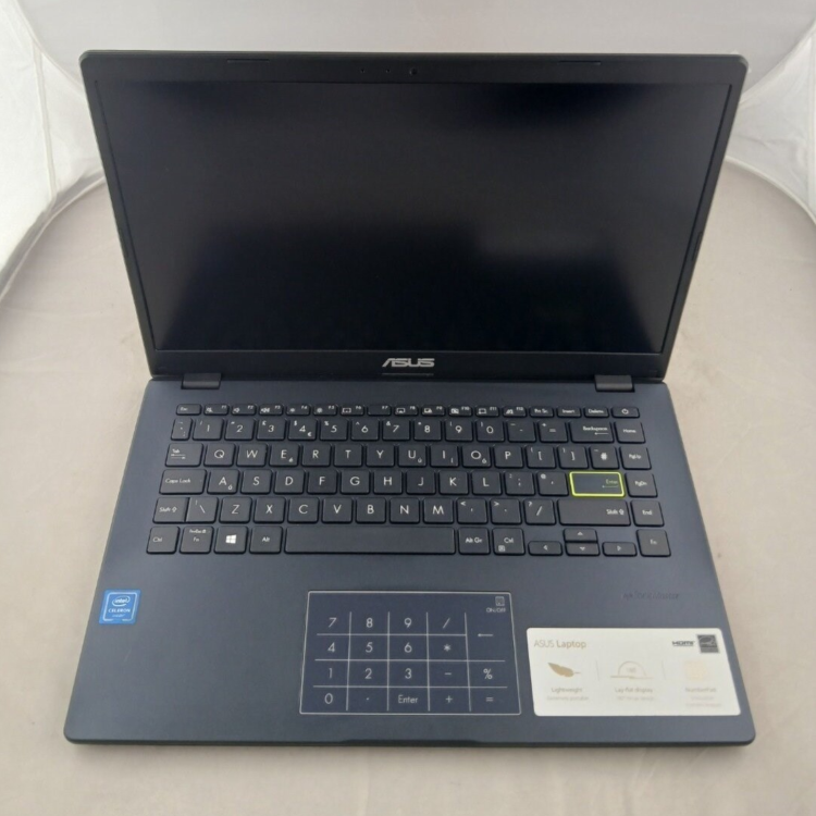 Refurbished ASUS Vivobook E410MAB Intel Celeron N4020 4GB RAM 64GB MMC 14 Inch Windows 11 Laptop