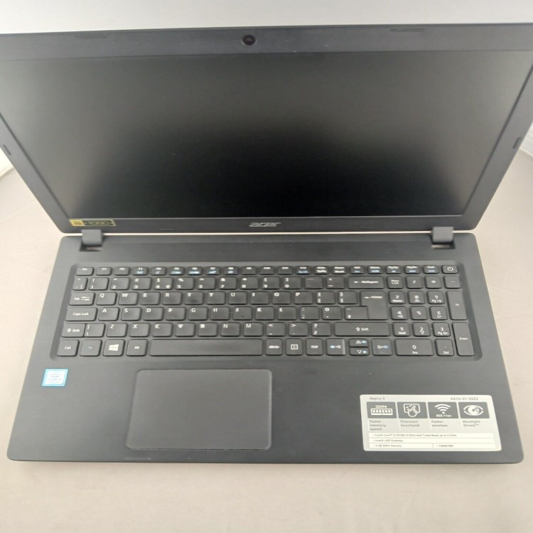 Refurbished Acer Aspire A315-51 Core i3-8130U 4GB RAM 128GB SSD 15.6 Inch Windows 11 Home Laptop