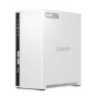 QNAP TS-233 2GB RAM with 16TB Installed Storage 2 Bay SATA Desktop NAS Storage