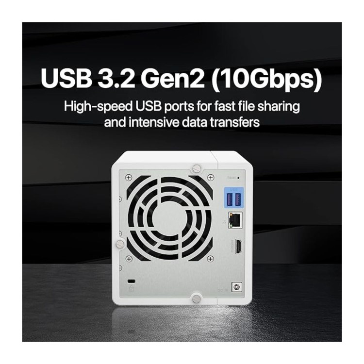 QNAP TS-364-4G 3 Bay Desktop NAS Enc