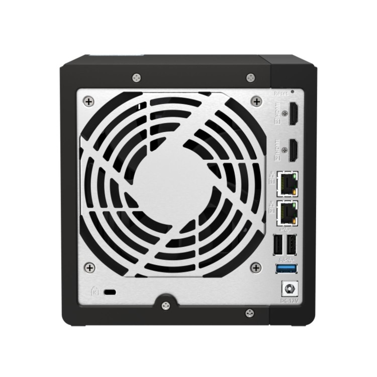 QNAP TS-453E 8GB RAM with 24TB Installed Storage 4 Bay SATA Desktop NAS Storage