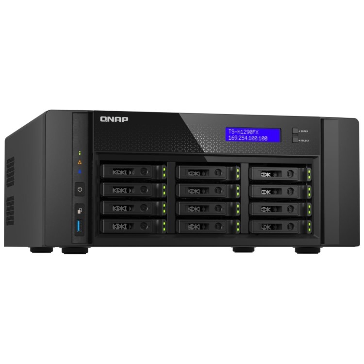 QNAP TS-h1290FX-7302P-128G 12 Bay Tower NAS