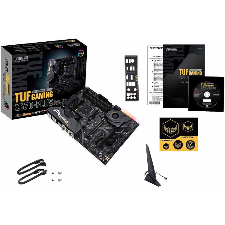 ASUS TUF Gaming X570 Plus ATX Motherboard Socket AM4 USB 3.2 Gen 3