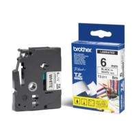 BROTHER 9MM NON-LAMI BLACK ON WHITE