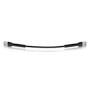 Ubiquiti UniFi CAT6 0.1m Ethernet Cable Patch Lead Bendable Booted RJ45 - Black