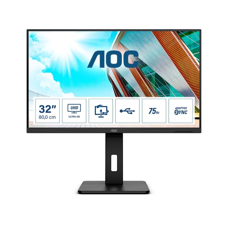 AOC U32P2CA 32" 4K UHD VA Monitor 