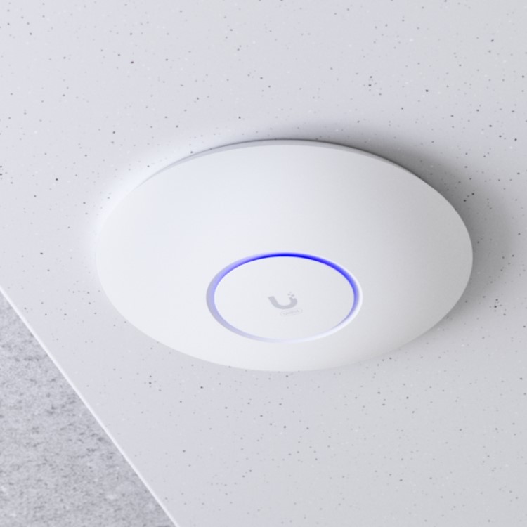 Ubiquiti U6-Enterprise UniFi Tri-Band WiFi 6E Access Point - White