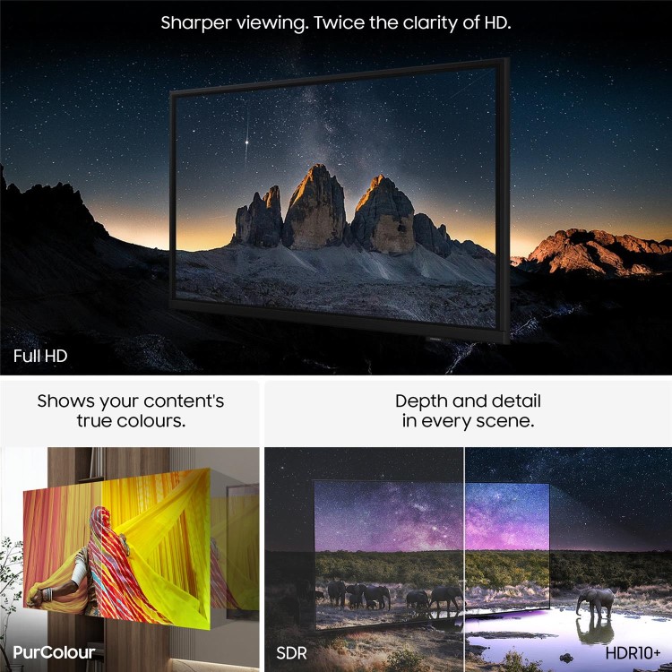 Samsung UE24F6000FKXXU 24" Full HD Smart TV