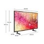Samsung Crystal DU7100 43 inch Smart 4K Ultra HD LED TV