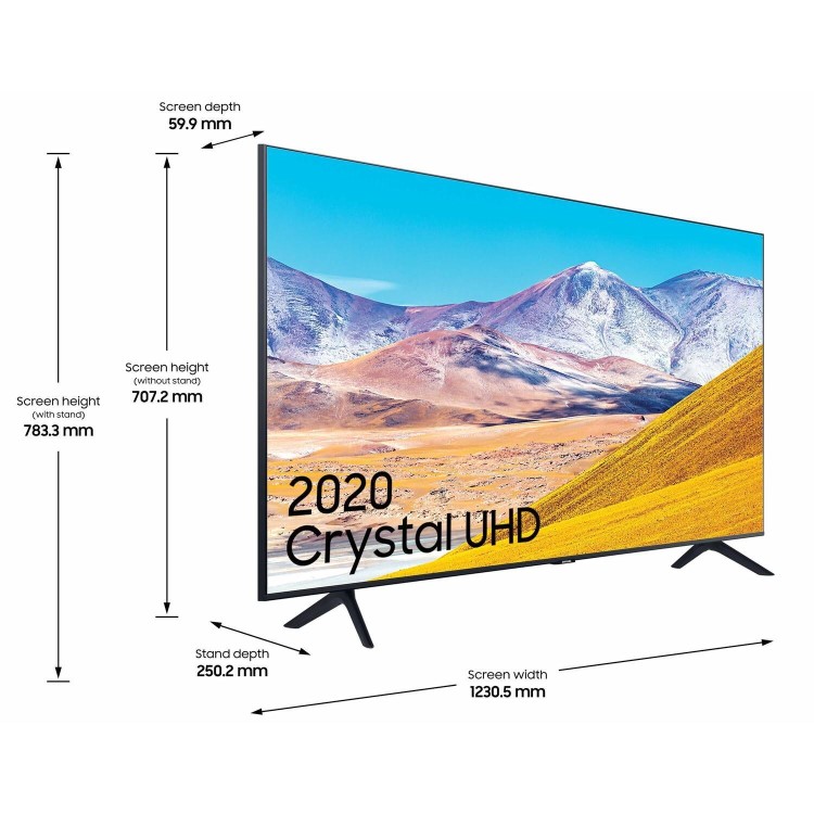 Samsung UE55TU8000KXXU 55" 4K Ultra HD HDR Smart LED TV with Bixby Alexa & Google Assistant