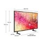 Refurbished Samsung Crystal 65" 4K Ultra HD with HDR LED Freeview Smart TV