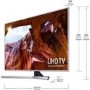Refurbished Grade A2 - Samsung UE65RU7470UXXU 65" Smart 4K Ultra HD HDR LED TV with Bixby