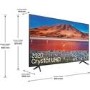 Refurbished Samsung 70" 4K Ultra HD with HDR10+ LED Freeview Play Smart TV without Stand