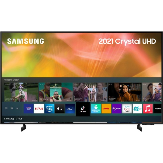 Samsung AU8000 75 Inch 4K Crystal HDR Smart TV