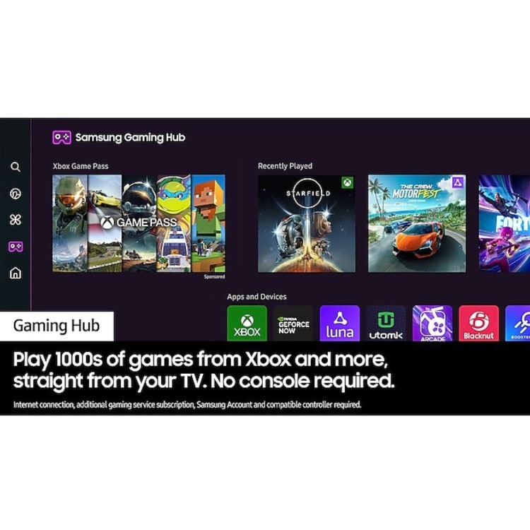 Samsung Crystal DU8000 43 inch Smart 4K Ultra HD LED TV